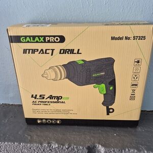 GALAX PRO Impact Drill - Black with Green Accents BRAND NEW
